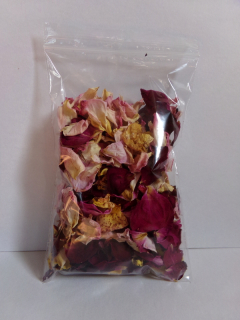 Sušené okvětní plátky růže 10 g