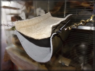 HAMAKOTUNEL pevná khaki + béžová