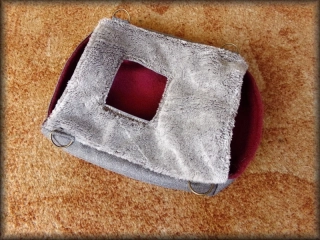 PELÍŠKOHAMAKA šedý melír