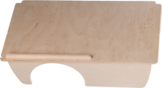 Zolux Neo Úrovňová plošina + domeček 47 x 25 cm