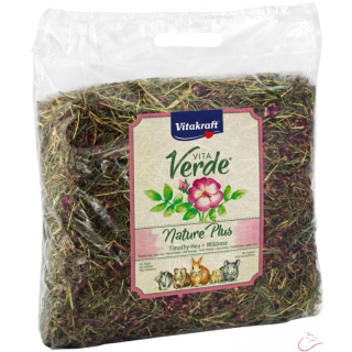 Vitakraft Vita Verde Bojínkové seno s divokou růží 500 g