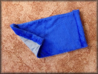 HAMAKA na šroubovací tyčky - šedá + modrá