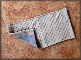 HAMAKA na šroubovací tyčky - šedá + hnědošedá minky