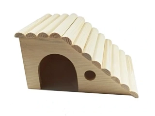 Dřevěný domek ŠIKMÝ BOK 25x15x18,5cm R