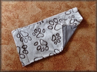 HAMAKA na šroubovací tyčky - šedá + velké tlapky