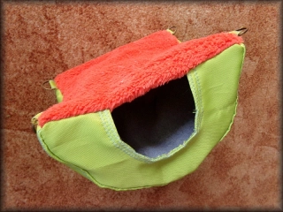 HAMAKODOMEK zelený + oranžová