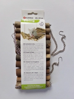 Flamingo Závěsná houpačka 10x20cm