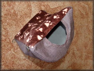 HAMAKODOMEK melír + hnědá, tlapky